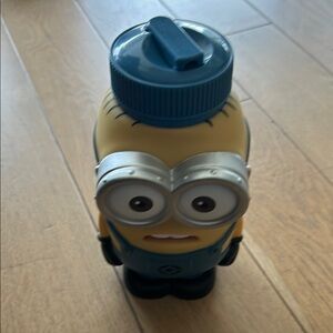 Minions Blue Water Bottle (never used)
